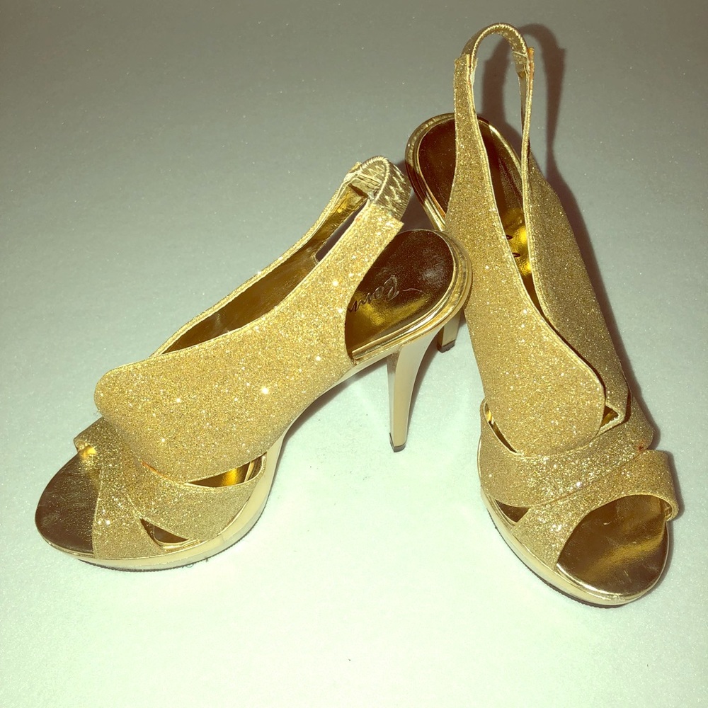 Golden heels